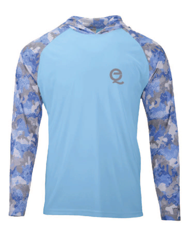 Quad E - Long Sleeve Performance Hooded Sun Shirt