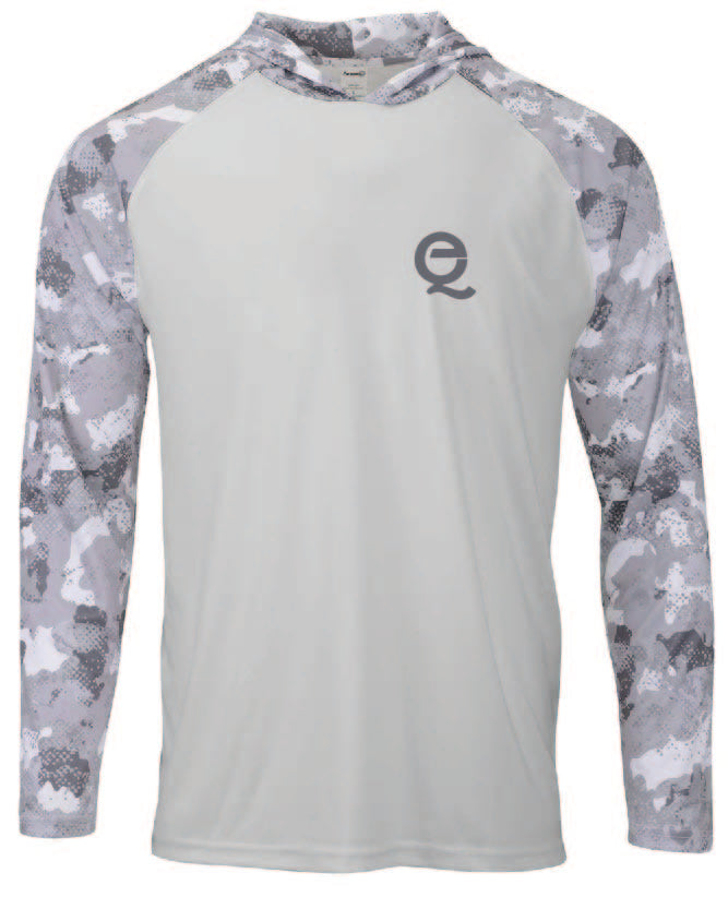 Quad E - Long Sleeve Performance Hooded Sun Shirt