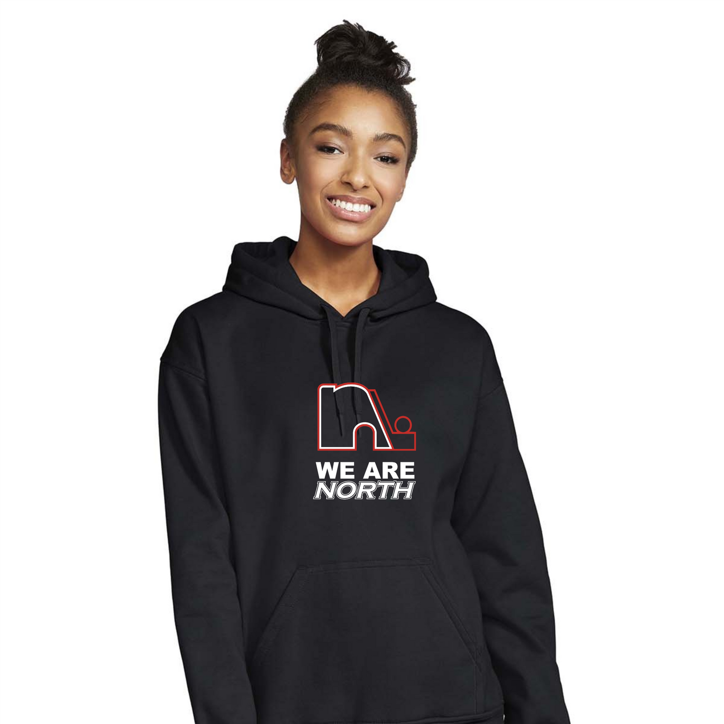 North - Softstyle Light Hooded Sweatshirt