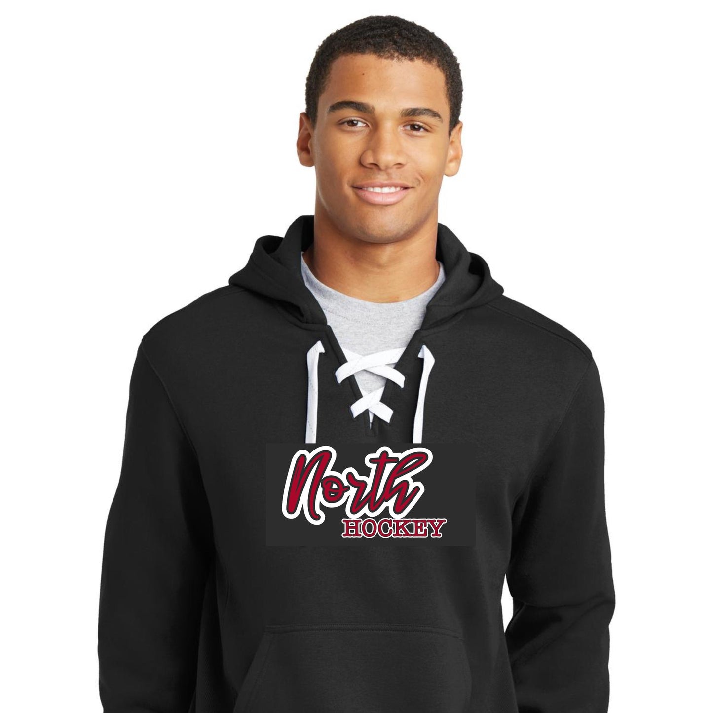North Hockey - Lace Up Sweatshirt