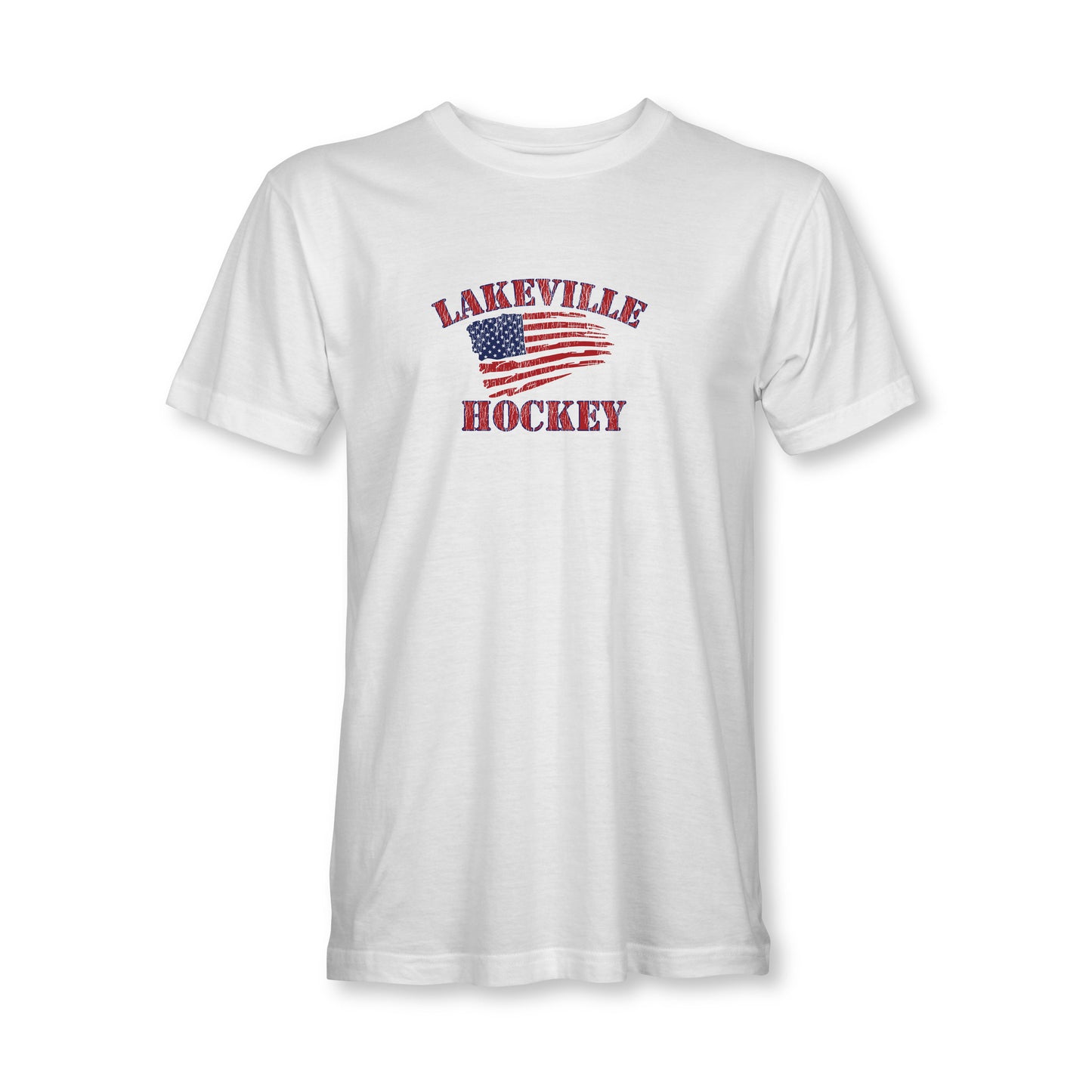 Lakeville Hockey American Flag T-shirt