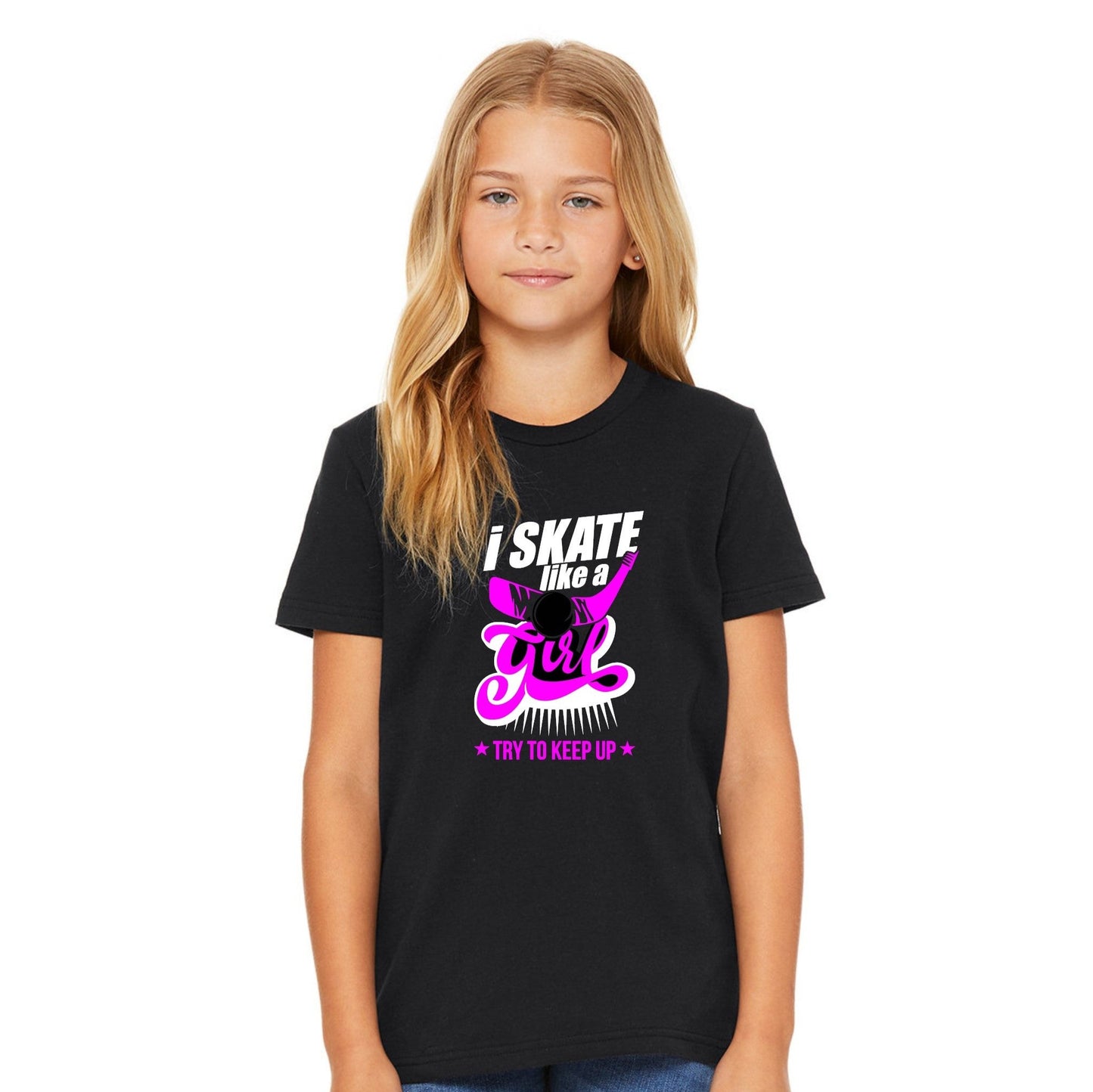Skate Like A Girl - Youth Tshirt
