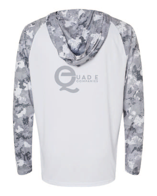 Quad E - Long Sleeve Performance Hooded Sun Shirt