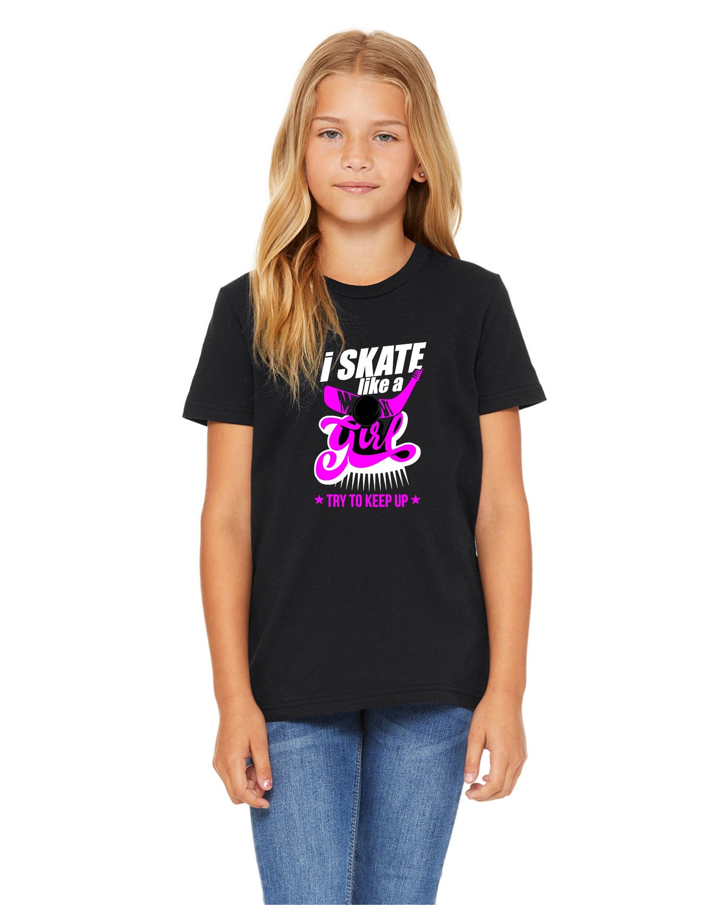 Skate Like A Girl - Youth Tshirt