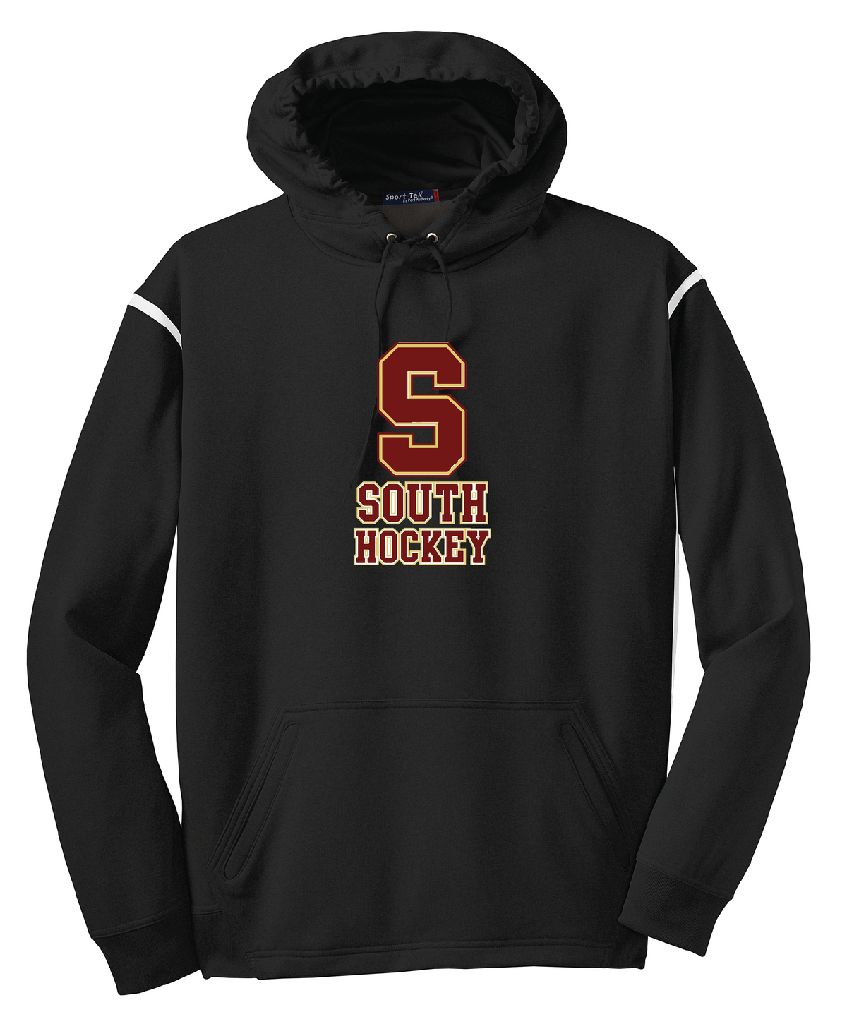 South Hockey - Sport Tek - Tech Fleece Colorblock Hooded Sweatshirt