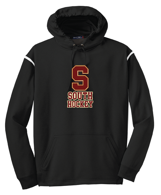 South Hockey - Sport Tek - Tech Fleece Colorblock Hooded Sweatshirt